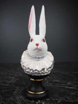 Royal bunny pearl white glits T.top
