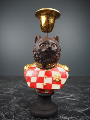 Royal Army cat checkered red