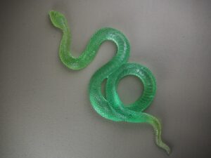 Clear snake T.top greenfinish