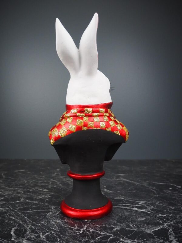 Sir Roger Rabbit in checkered Red & gold - Image 5