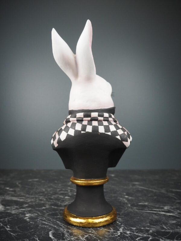 Sir Roger Rabbit in checkered black & white - Image 3