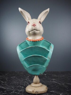 Rabbit Bust Figurine