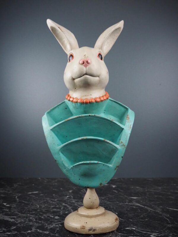 Rabbit Bust Figurine