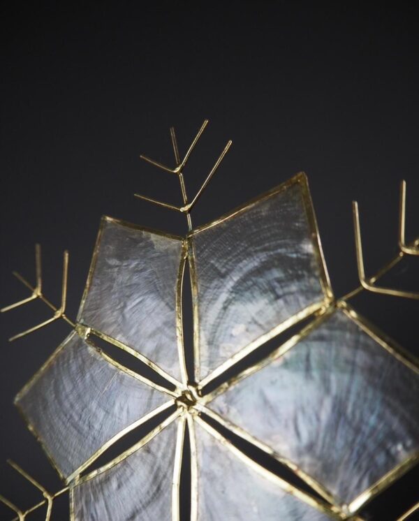 Leaves Stem Snowflakes 3" - Image 2