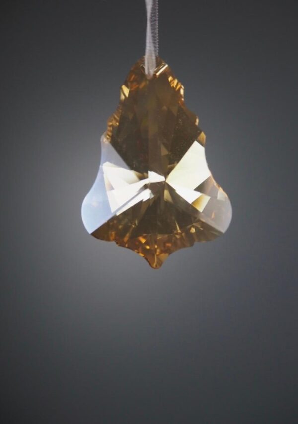 Glass Pendant Gold