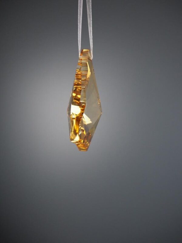 Glass Pendant Gold - Image 3