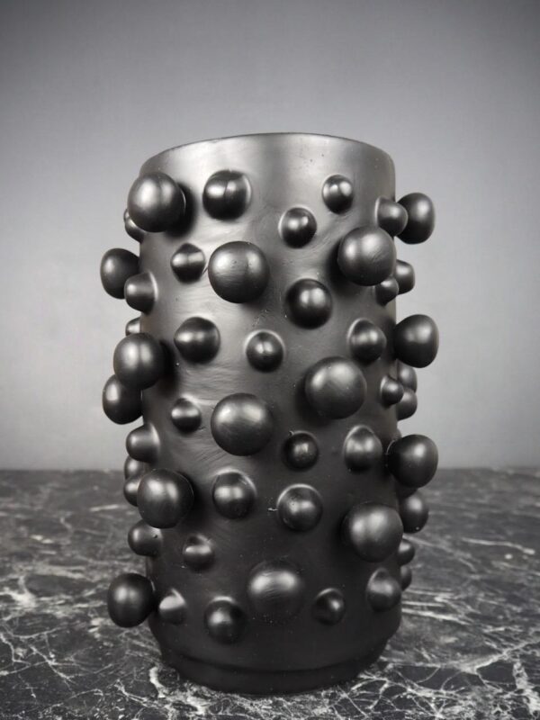 Bubble  vase black S