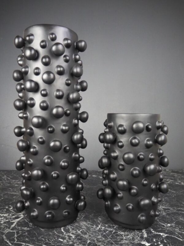 Bubble  vase black S - Image 3
