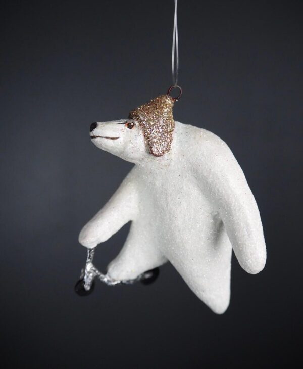 Polar bear white glits silvr/glits - Image 2