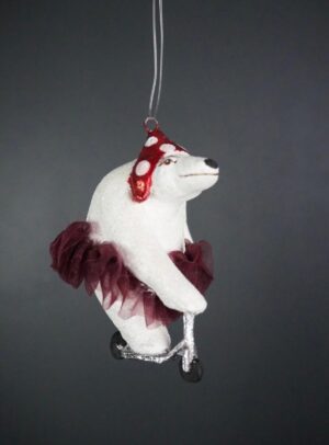 Polar bear white glits w/ skirt