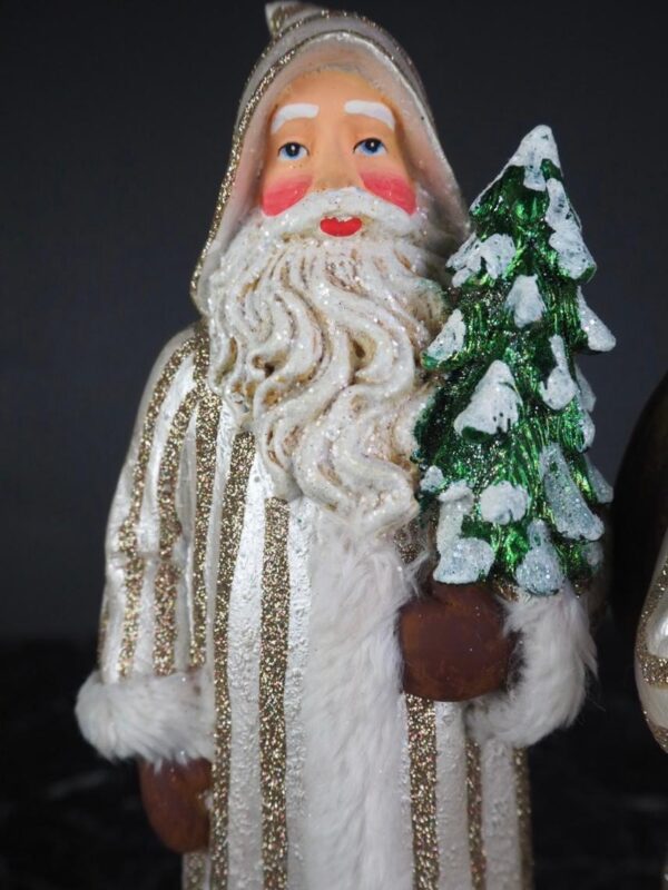 Standing santa  tree & bag a/2 pearl stripes - Image 2