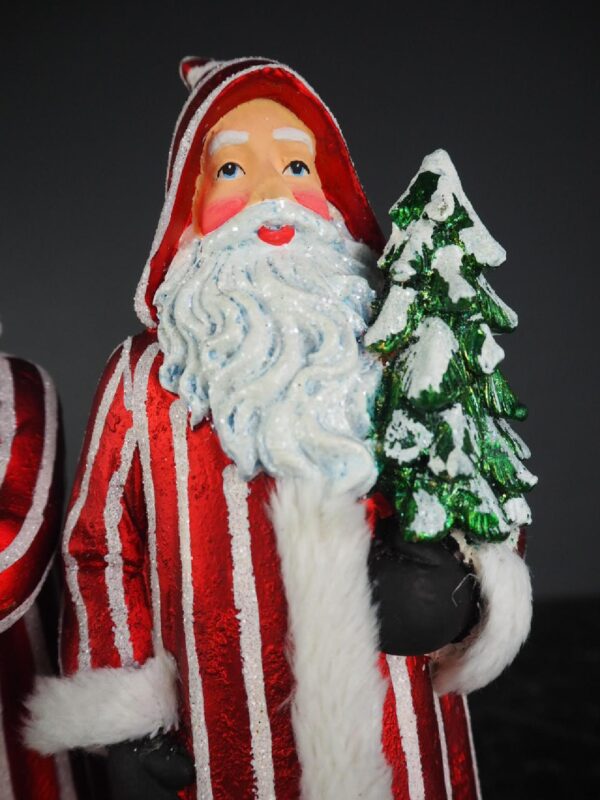 Standing santa tree & bag a/2  red - Image 2