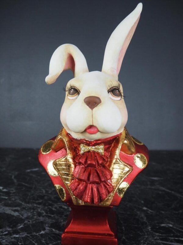 Royal rabbit  flappy ear red w/ GL - Image 2