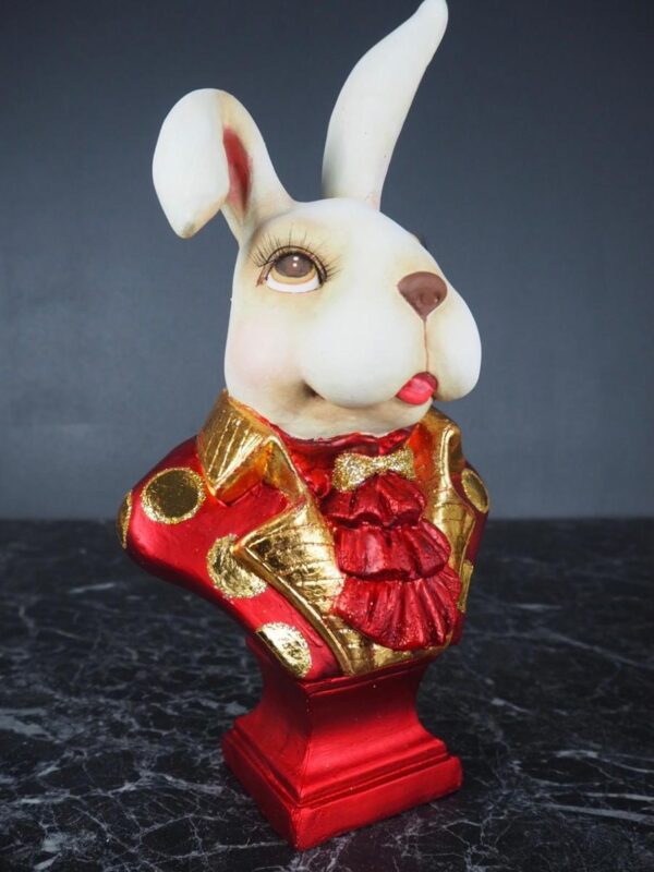 Royal rabbit  flappy ear red w/ GL - Image 3