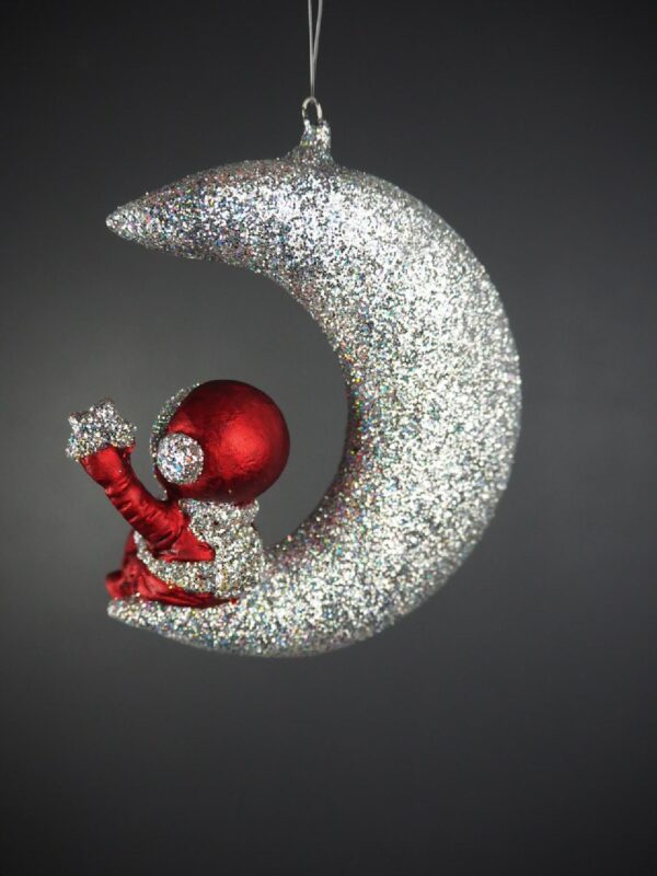 Cresent moon silv  red astroboy - Image 2