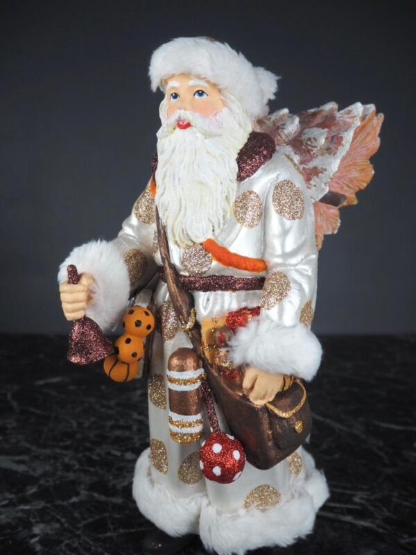 Big Santa w/tree pearl polka dot champ - Image 2