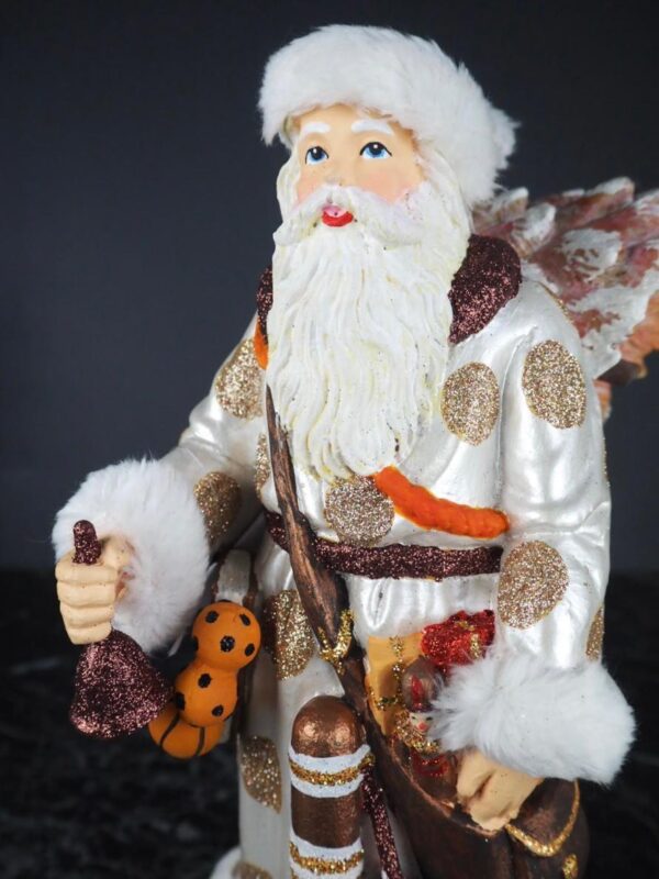 Big Santa w/tree pearl polka dot champ - Image 3