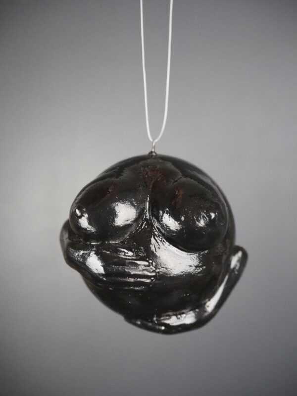 Pregnant ball black