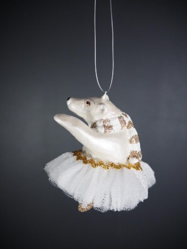 Dancing polar bear white white fabskirt - Image 2