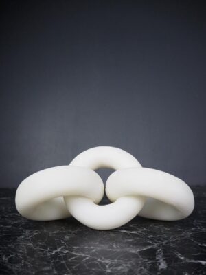 Chain marble white