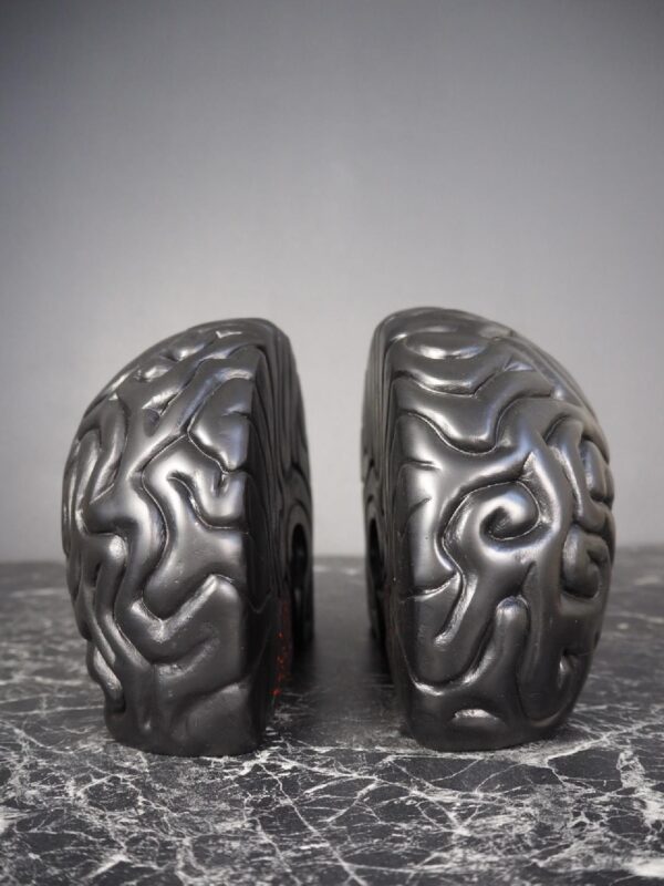 Brain bookend black - Image 2