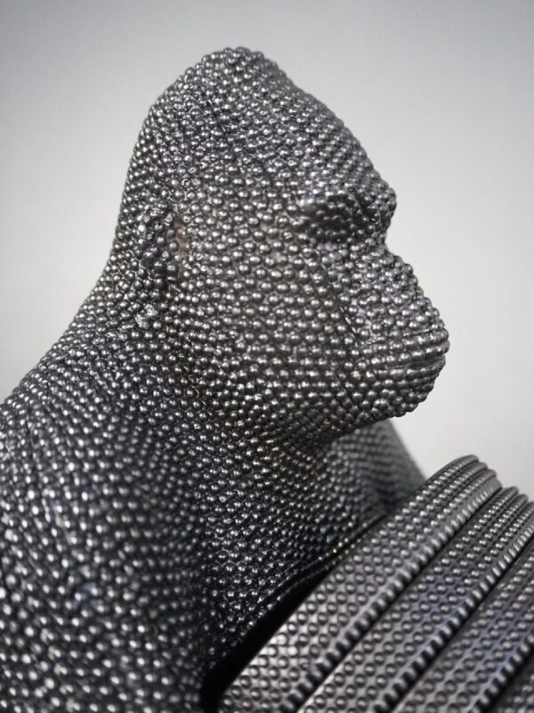 Orangutan 9" with coaster Matt Black - Image 7