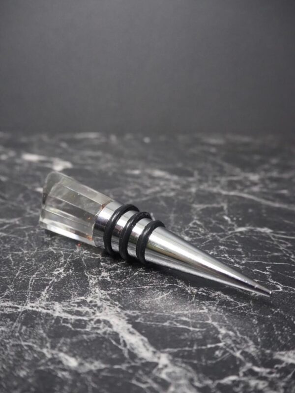 Glass bottle stopper Clear - Image 2