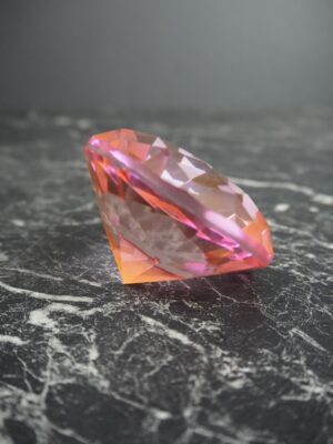 Glass Diamond Pink 4CM