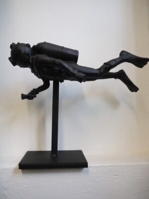 Diver on stand 14"