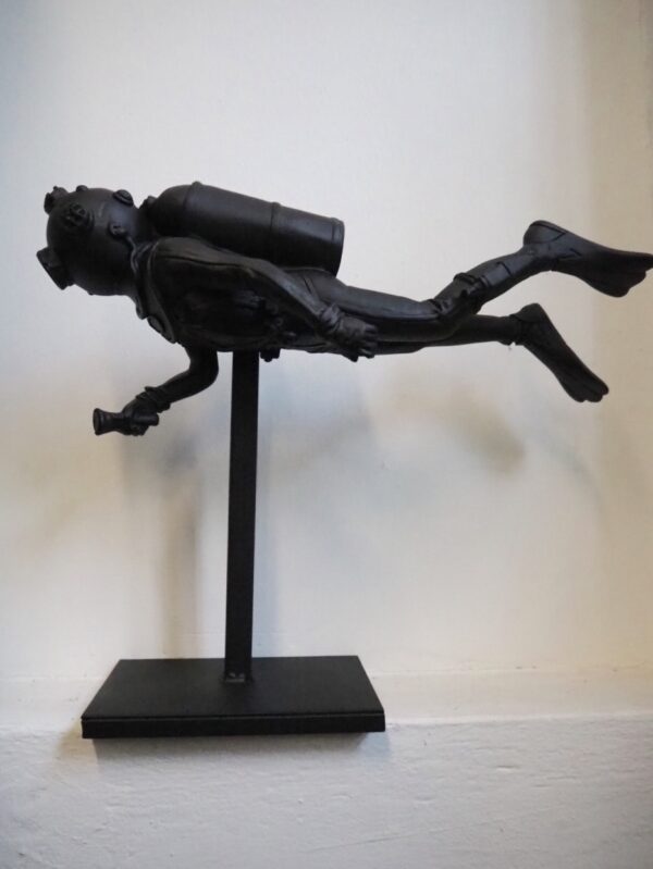 Diver on stand 14"