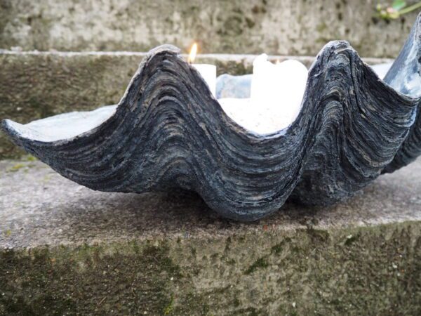 The Puerto Galera Clam shell Aged black - Image 2