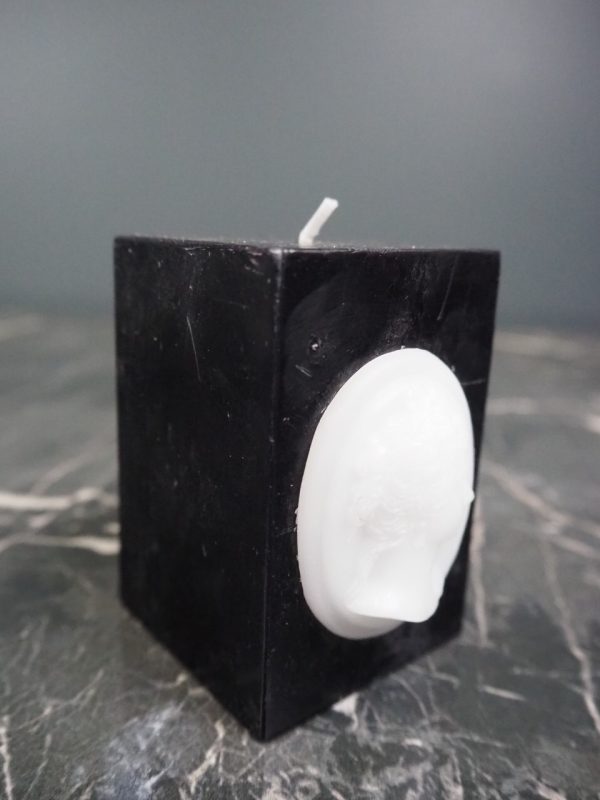 Wax candle portrait black - Image 3