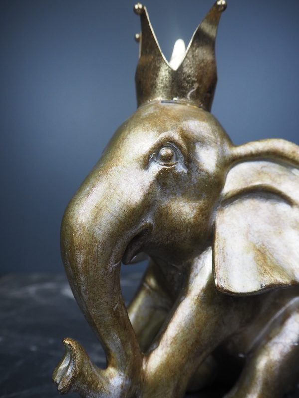 Elephant w crown - Image 5