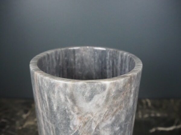 Marble vase black - Image 8