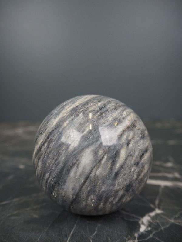 Marble ball black - Image 3