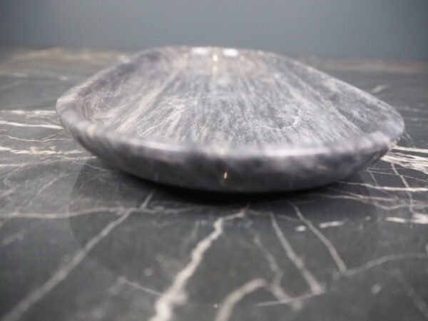Marble oval tray S black - Image 11