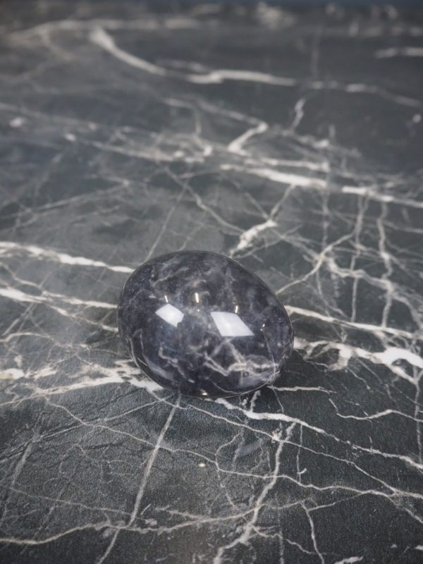 Marble egg small black - Image 2