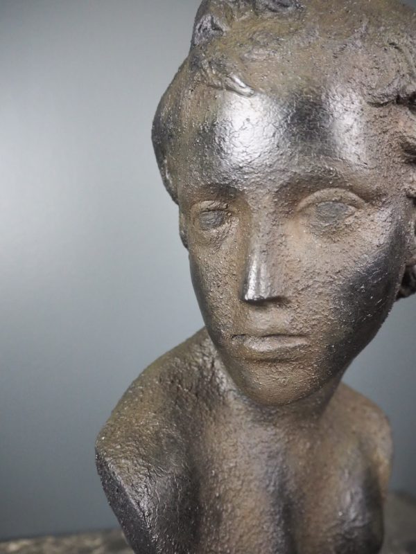 Alessandro bust black stone (big) - Image 2