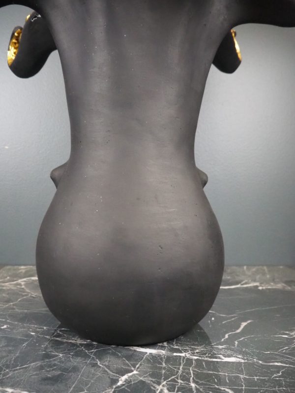 Large octopus vase black/GL - Image 2