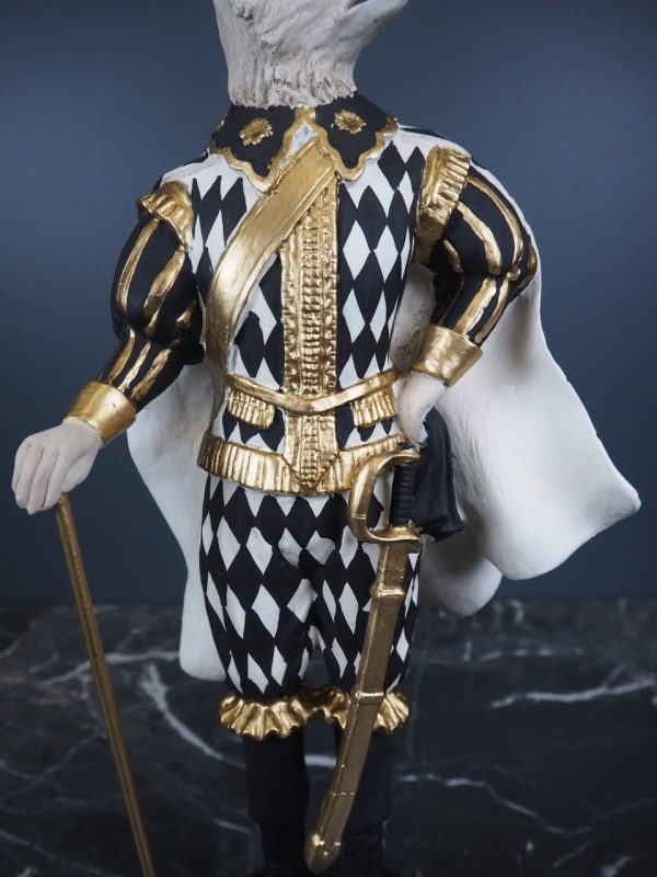 Royal Fox  checkered blk/white - Image 3