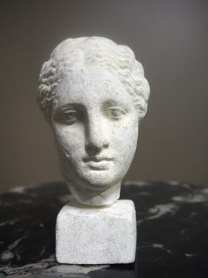 Grecian Bust AntqPlstr