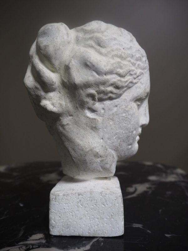 Grecian Bust AntqPlstr - Image 2