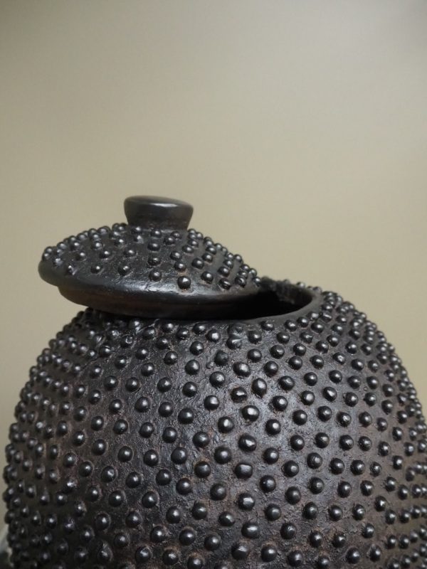 Lobi pot matt black large - Image 3