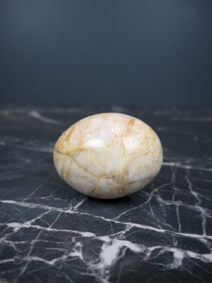 Marble egg medium century