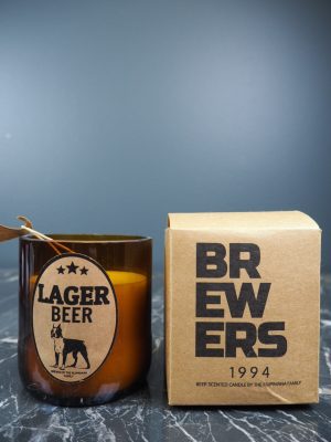 Beer candle Lager