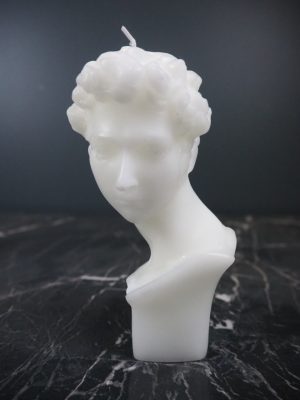 David candle WHITE