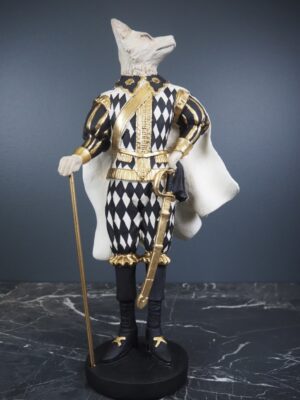 Royal Fox  checkered blk/white
