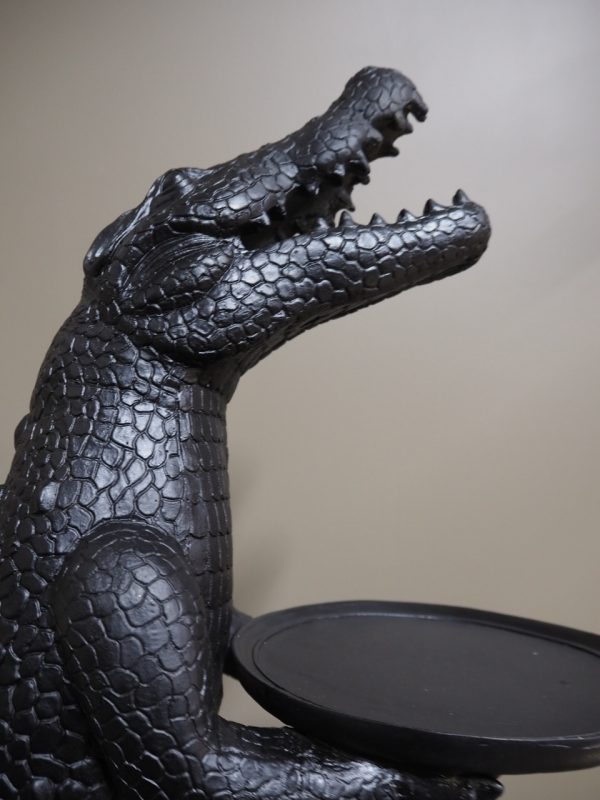 Cedric crocodile waiter black - Image 2