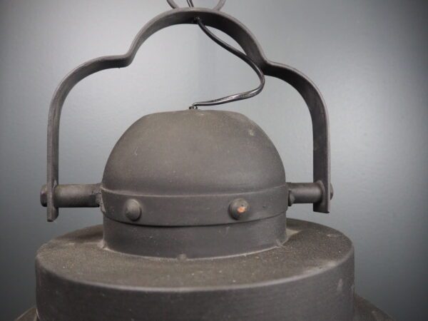 Lamp w rope and glass - Image 3