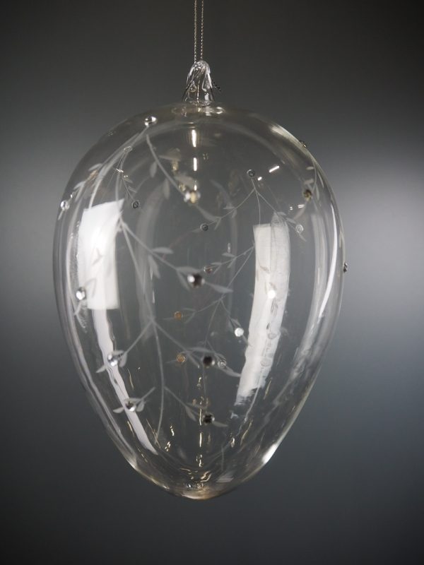 15x20cm clear egg with cutting